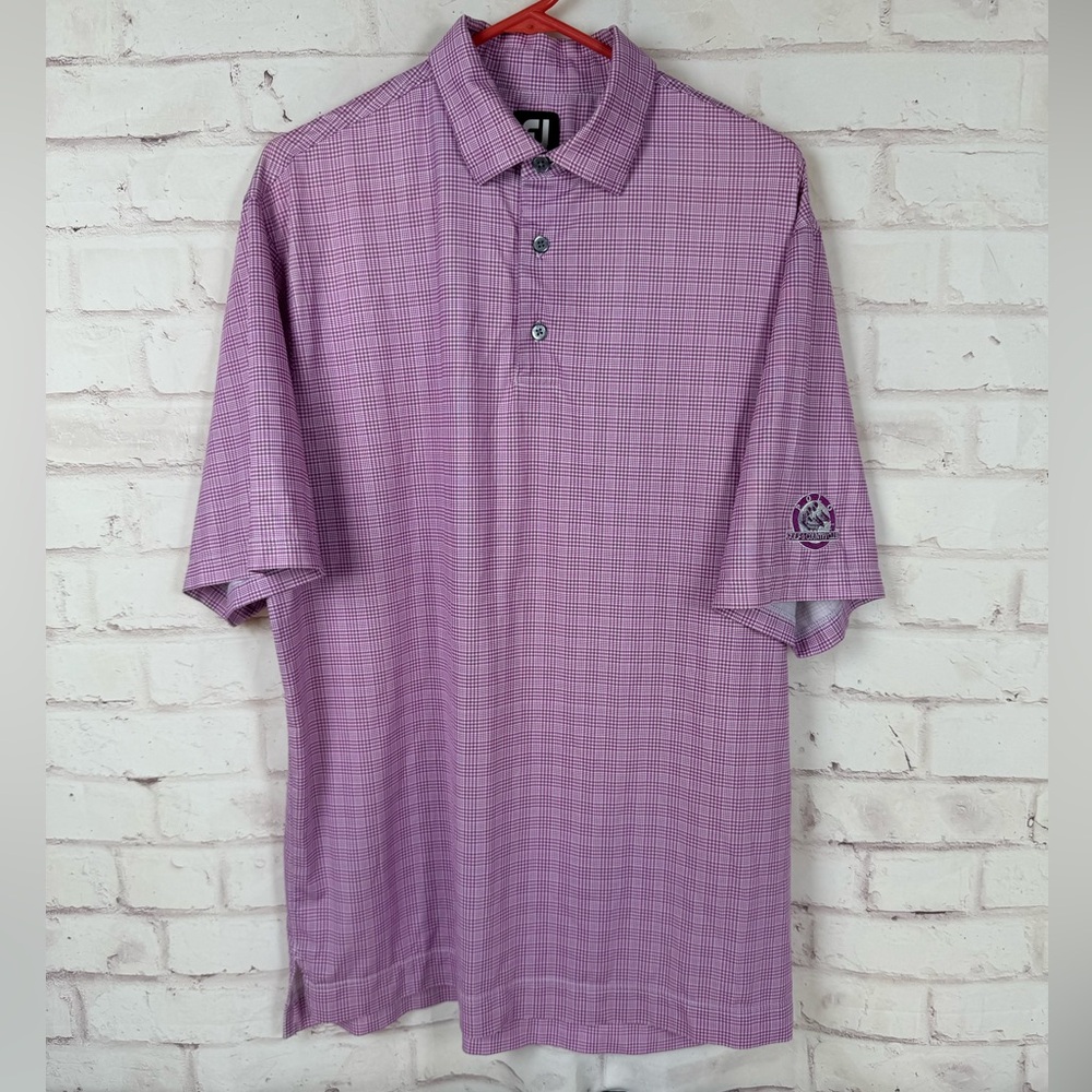 FootJoy Purple Polo Shirt